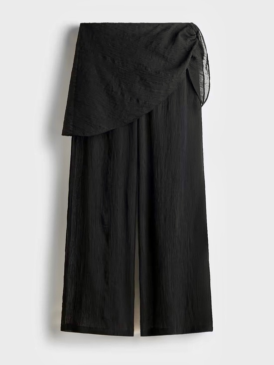 H&M Other - H&M NWT Black Sheer Wrap tie side  Sarong pants swim Cover-Up